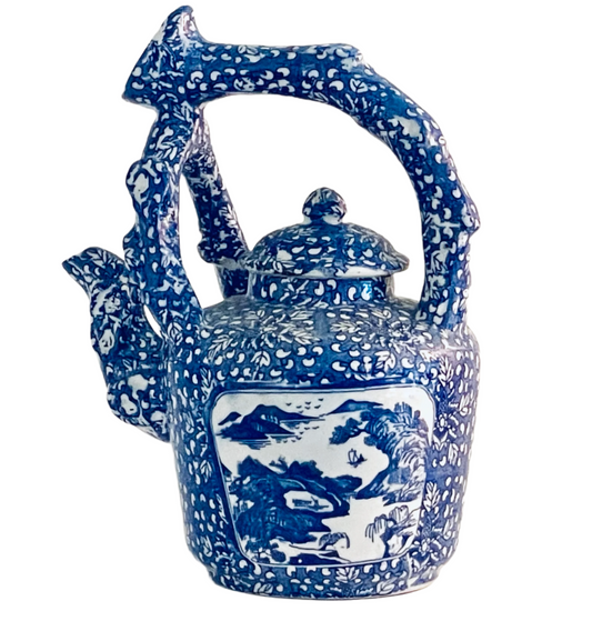 Teapot Large Asian Ceramic