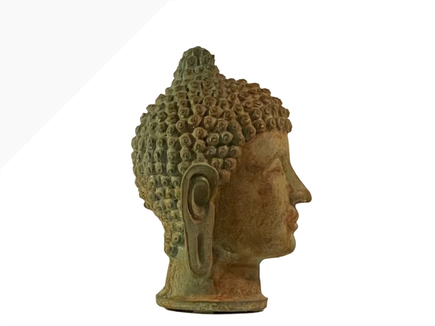 Buddha Head Vintage Brass