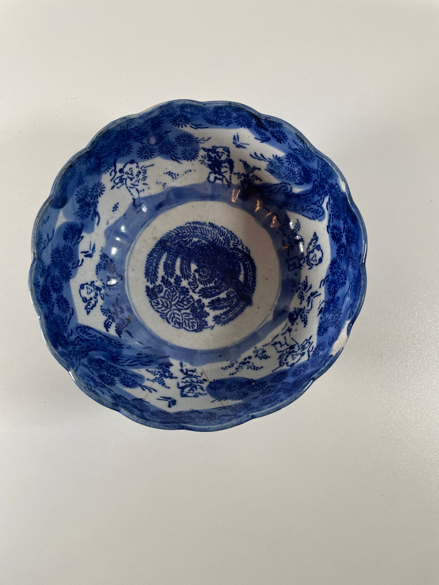 Blue / white bowl