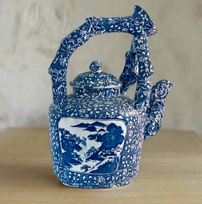 Teapot Large Asian Ceramic