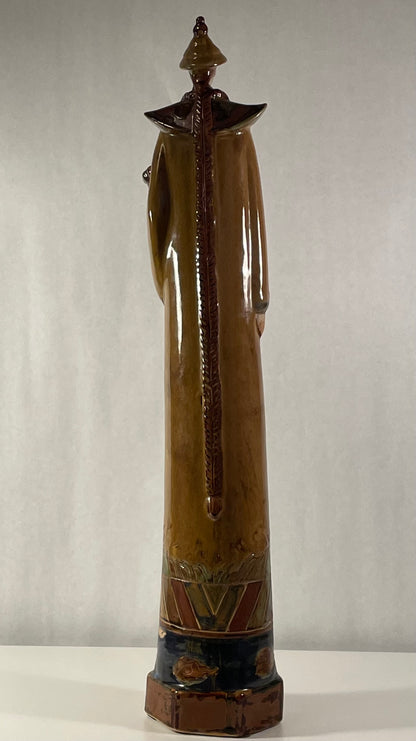 Asian Pottery Figure 24”
