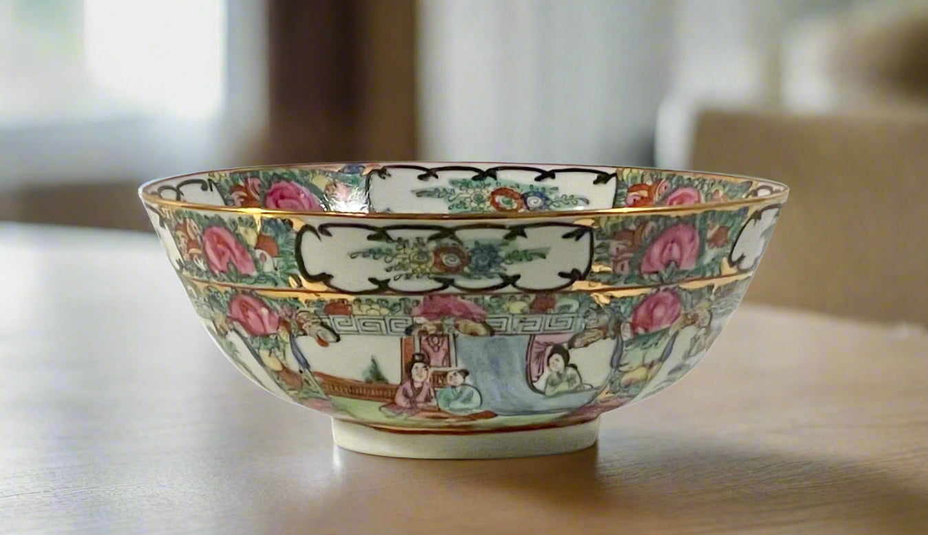 Imari Bowl 8”
