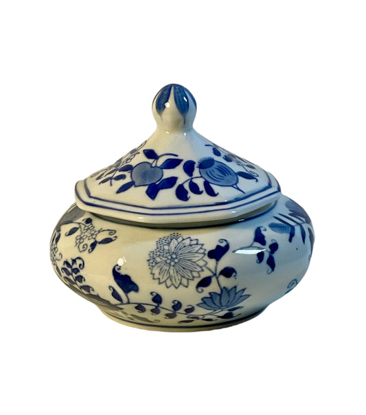 Chinoiserie Candy Dish with lid