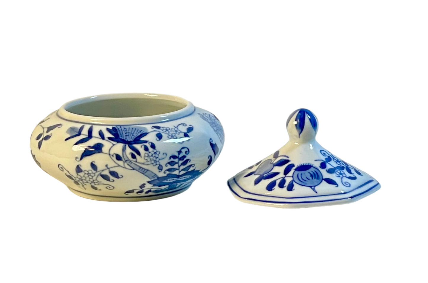 Chinoiserie Candy Dish with lid