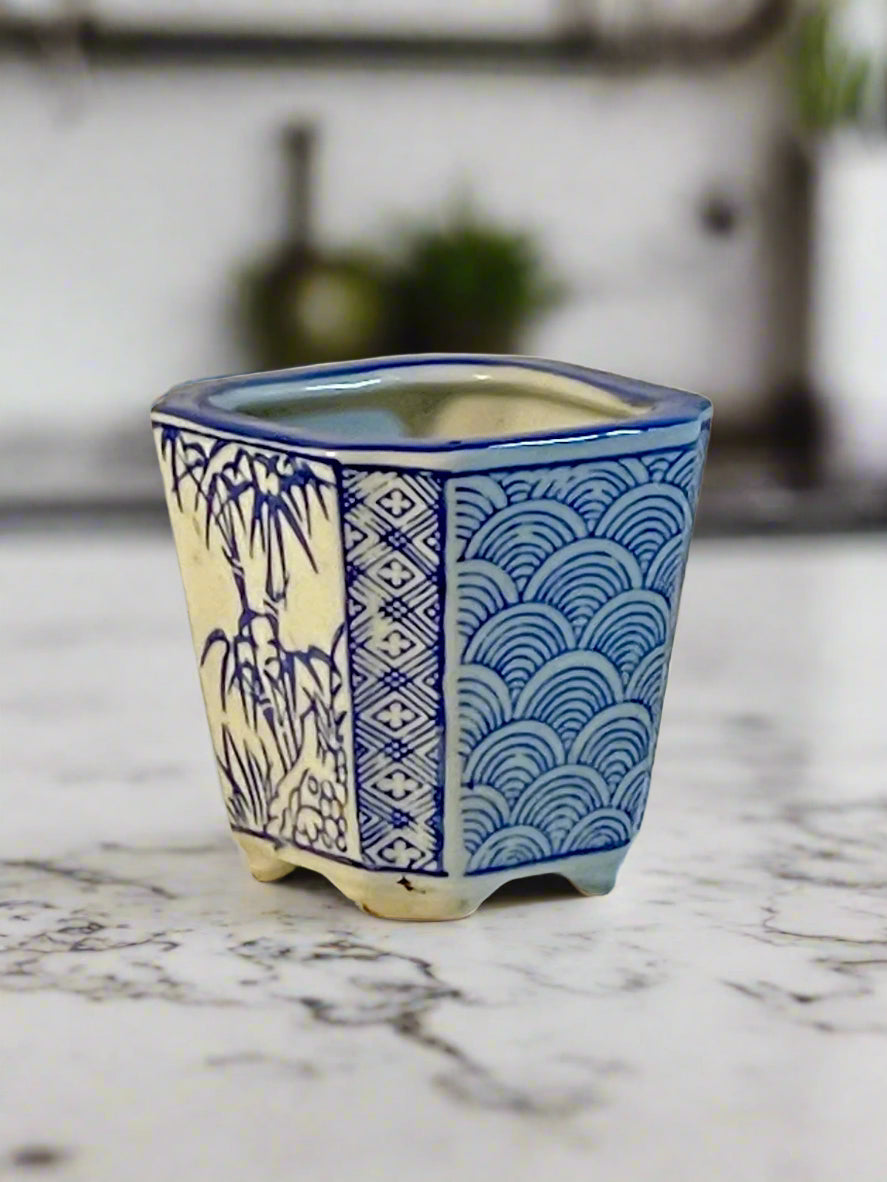 Chinoiserie Petite Planter