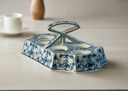 Porcelain Fluted Egg Holder