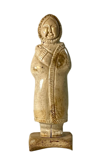 Inuit Woman wearing an Amauri