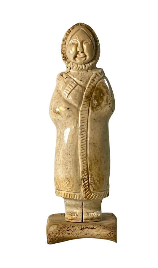 Inuit Woman wearing an Amauri