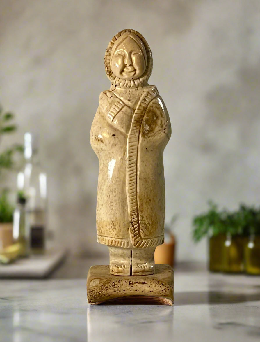 Inuit Woman wearing an Amauri