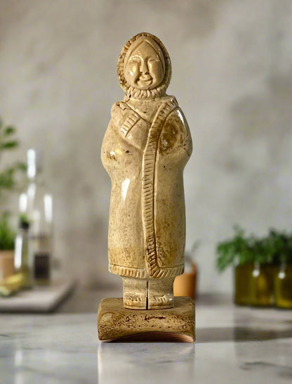 Inuit Woman wearing an Amauri