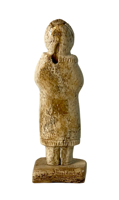 Inuit Woman wearing an Amauri