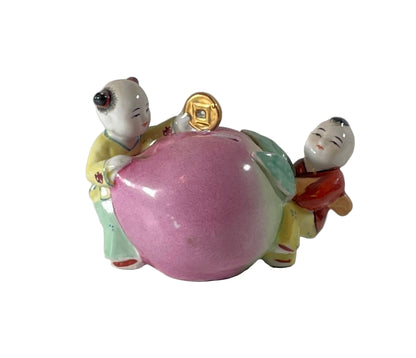 Vintage Whimsical Shou Tao Child’s Bank