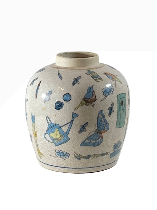 1980’s Ginger Style Garden Vase