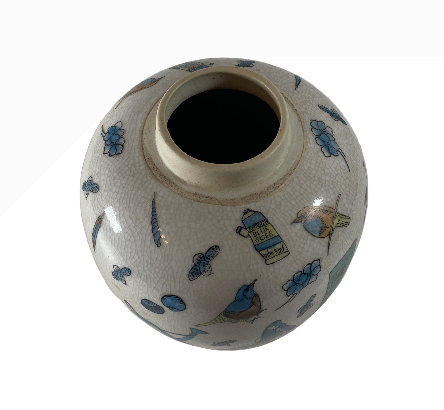 1980’s Ginger Style Garden Vase