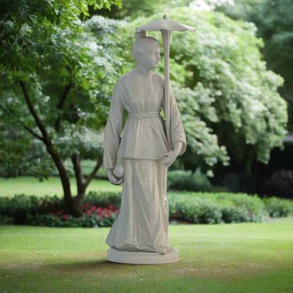 Asian Woman Porcelain Ethan Allen 16”